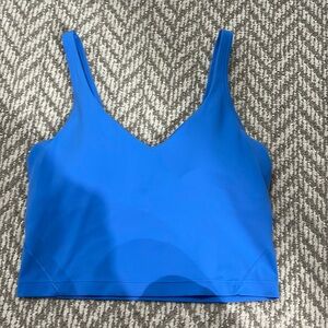 Blue Lululemon Align Tank Size 6.